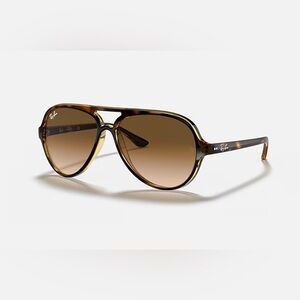 Ray-Ban Cats 5000 Classic in Light Brown Gradient / Tortois